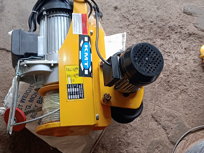 Electric Mini Hoist With Joint Trolley Manufacturer,supplier in India